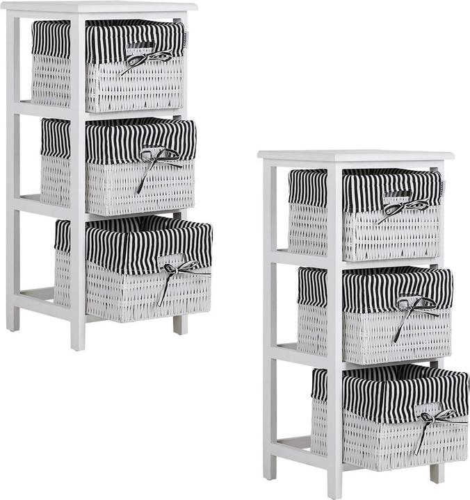 Actual product image Casaria Shelf (71 x 31 x 28 cm)