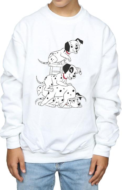 Actual product image 101 Dalmatians Boys Chair Sweatshirt (116)
