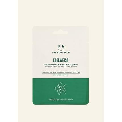 Produktbild Body Shop EDELWEISS serum concentrate sheet mask 1 u (21 ml)