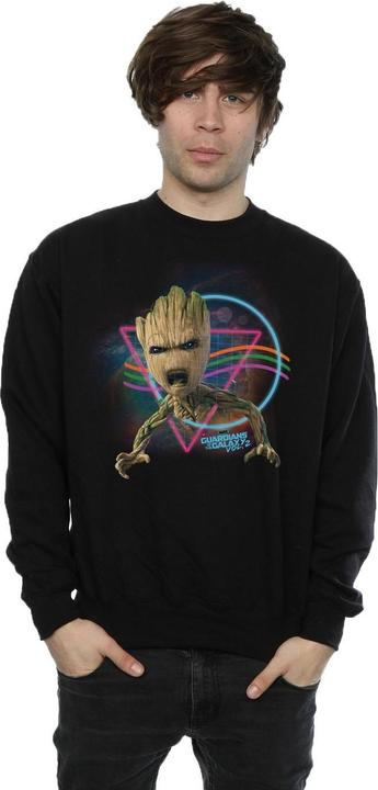 Immagine prodotto Guardians Of The Galaxy Neon Groot Felpa Uomo (XXL)