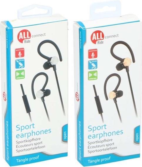 Produktbild All Ride Connect Sport Earphones (keine Geräuschunterdrückung, Kabelgebunden)