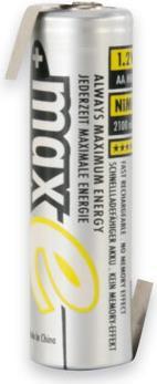 Actual product image Ansmann maxE with Z-tags (1 pcs., AA, 1900 mAh, Rechargeable battery)