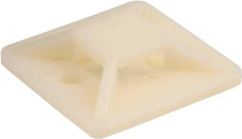 Actual product image InLine Mounting base for cable ties (Fixing loops, 40 mm, 10 pcs.)