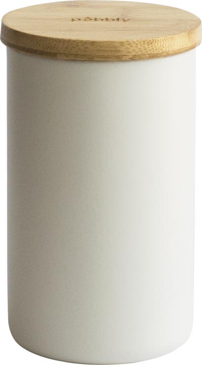 Actual product image Pebbly Metal cookie tin white 2300ml/15x15x15.5 cm (2.30 l)