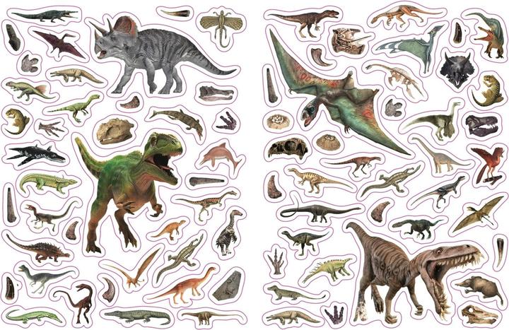 Produktbild Sticker-Lexikon. Dinosaurier