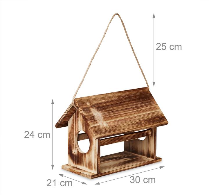 Actual product image Relaxdays Bird Feeder