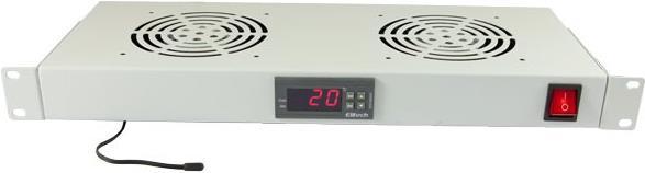 Immagine prodotto Allnet ALL-S0002125 Pannello ventilatore grigio Accessori per scaffali