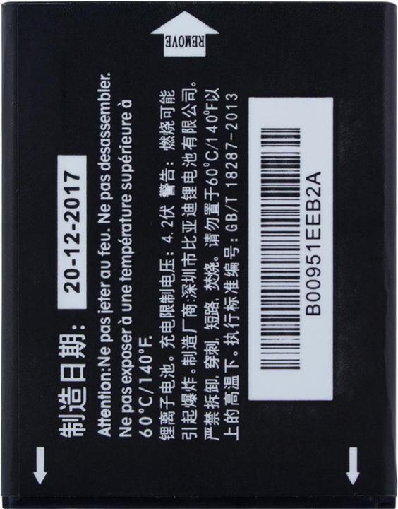 Actual product image Alcatel Battery 1300mAh Li-Ion ONETOUCH 4033D (bulk)