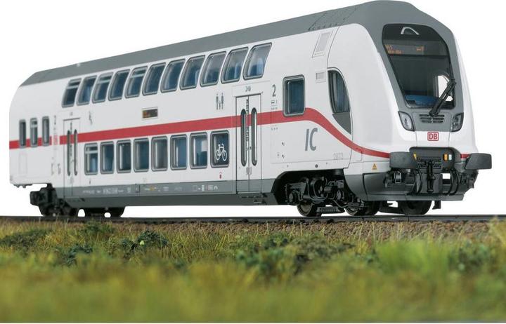 Produktbild Trix H0 23255 H0 Doppelstock-Steuerwagen IC2 der DB-AG DBpbzfa 668.2, 2.Klasse · Wagen-Ordnungsnumm (Spur VI)