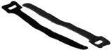 Actual product image Hook & Loop cable tie 12/150 mm STICK TAPE 12/150MM BLACK (Plastic cable ties, 150 mm, 20 pcs.)