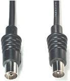 Immagine prodotto E+P HFS 5 5m cavo coassiale nero coassiale (90 dB, Cavi antenna)