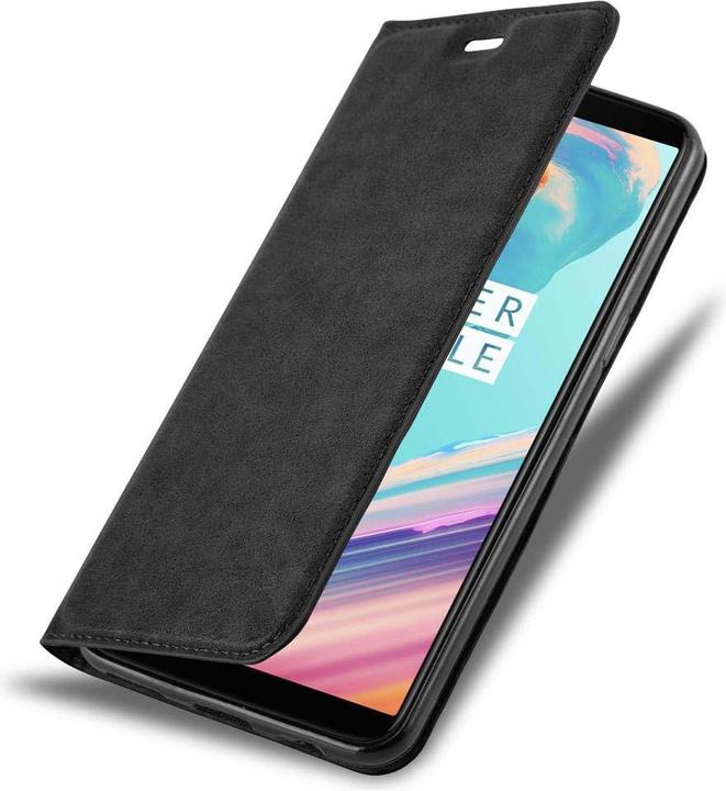 Actual product image Cadorabo Book Invisible Magnet Cover (OnePlus 5T)