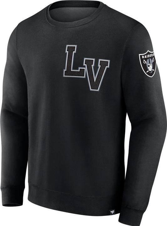 Produktbild Fanatics Las Vegas Raiders Varsity Letter NFL Fleece Pollover - M (M)