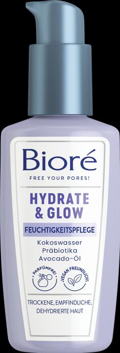 Actual product image Bioré Hydrate & Glow Moisturiser (100 ml, Day cream)