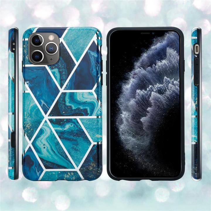 Image du produit Cadorabo Couverture IMD TPU Marbre coloré (Apple iPhone 11 Pro)