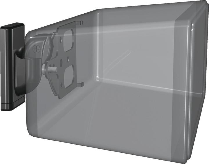 Actual product image Sanus WSWM22 Wall mount for Sonos One, Play:1 and Play:3, Pair (1 pair, Wall installation, Pivoting, Tiltable)