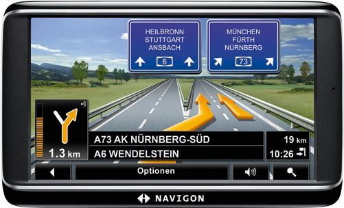 Navigon 70 Plus Live, TMC, European maps