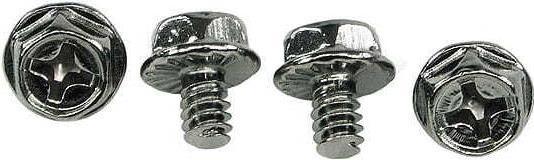 Actual product image Phobya Screw UNC 6-32 x 5 cross (4xpcs) black nickel