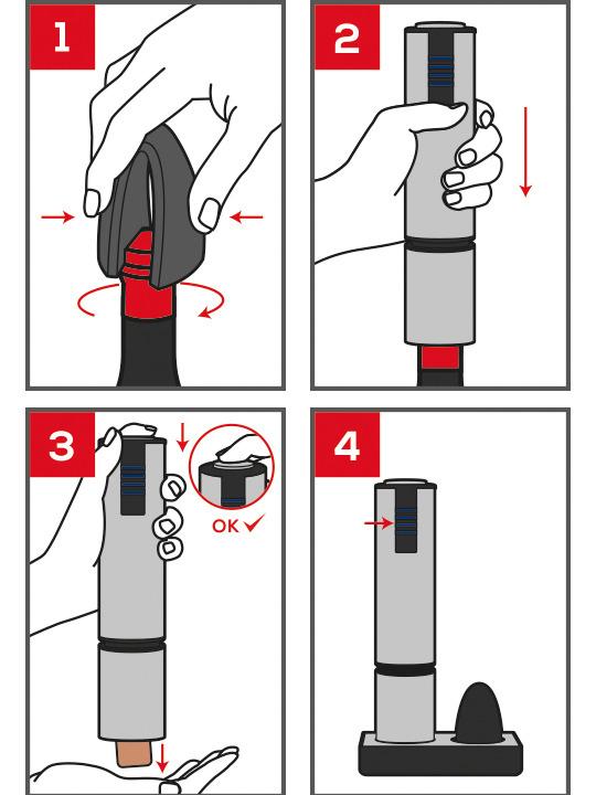 Image du produit Peugeot ELIS TOUCH Tire-bouchon électrique avec pile au lithium, carbone (Tire-bouchon électrique)