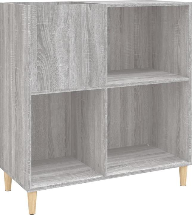 Immagine prodotto VidaXL Plattenschrank Grau Sonoma 84,5x38x89 cm Holzwerkstoff