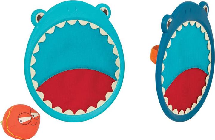Produktbild B.toys B. Finley the Shark - Klettball-Fangspiel Haifisch