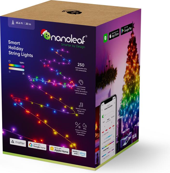 Immagine prodotto Nanoleaf Catena luminosa intelligente 250 LED 20 metri (20 m)