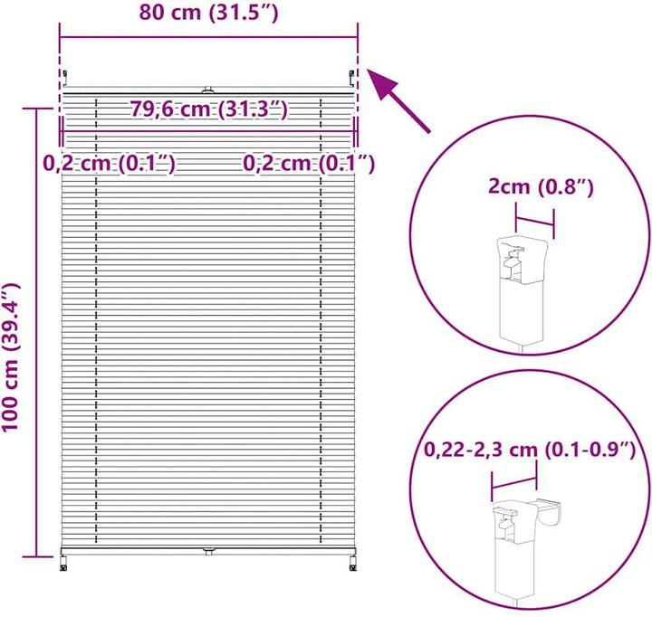 Actual product image VidaXL Eward (80 x 100 cm)
