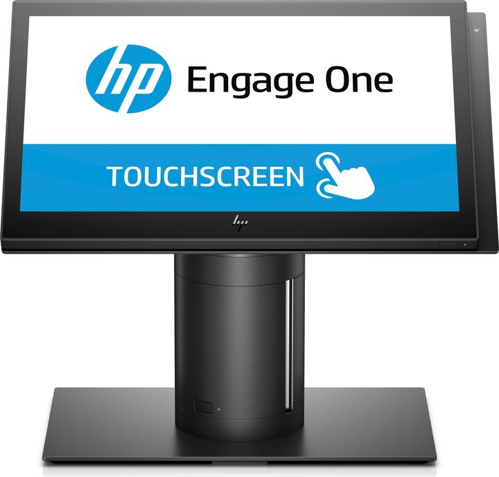 Actual product image HP Engage One AIO i5-7300U () RAM SSD WLAN bgn+BT 4.0 500nit Stand Adv. I/O Base Win10IoT