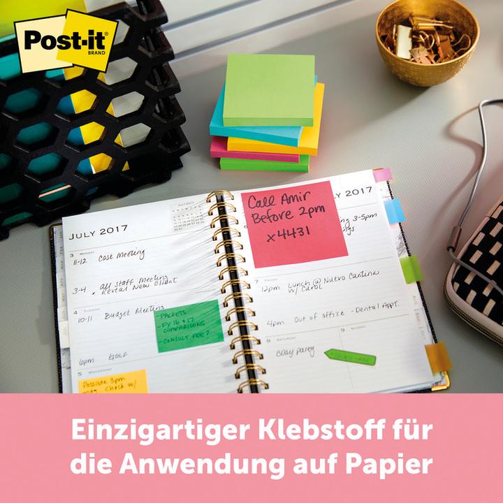 Image du produit Post-it Notes de détention (76 x 76 mm)