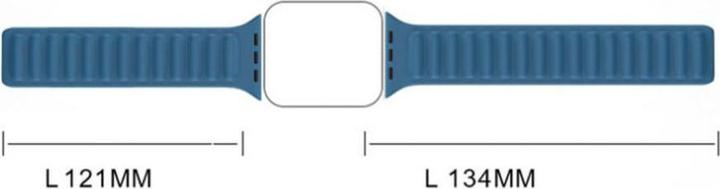 Actual product image Hurtel Magnetic Strap Watch Strap 6/5/4/3/2 / SE (40mm / 38mm) Magnetic Band Bracelet Bracelet Black (Apple Watch)