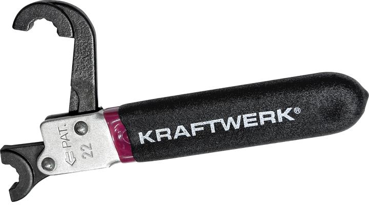 Actual product image Kraftwerk Aufklappbarer Ratschenschlüssel (22 mm)