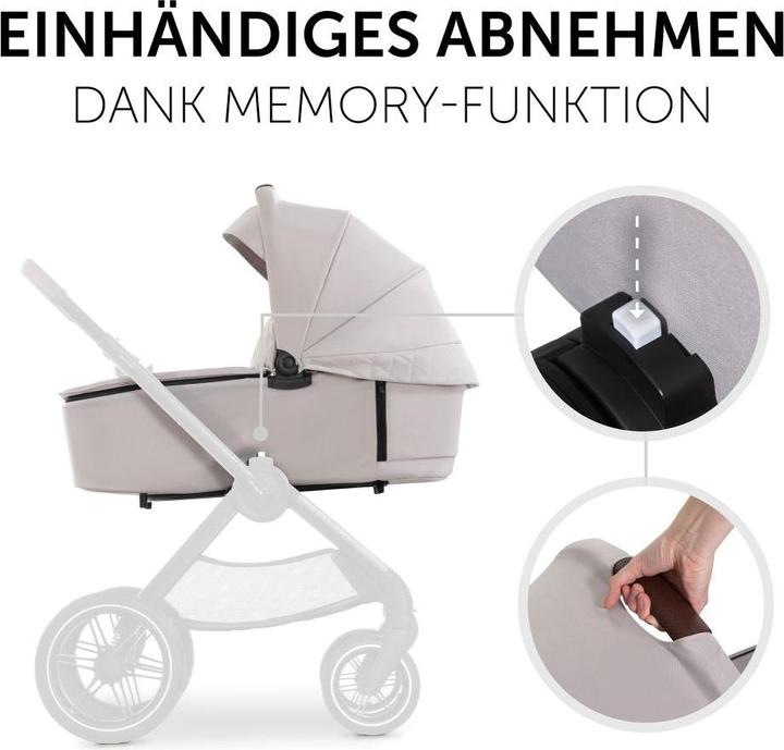 Produktbild Hauck 3in1 Kinderwagen-Set Walk N Care Trio Set Kinderwagen 3 in 1