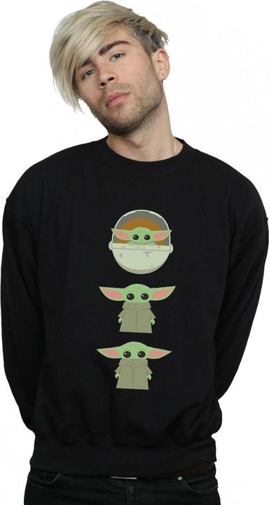 Immagine prodotto Star Wars The Mandalorian The Child Posing Felpa Uomo (XL)