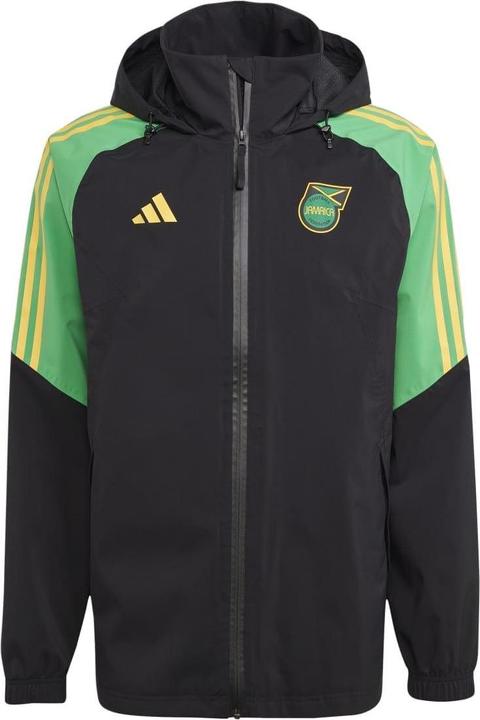 Actual product image adidas Mens Condivo 22 Jamaica Waterproof Jacket (3XL)