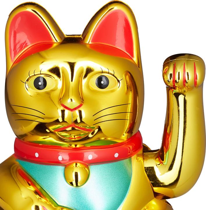 Produktbild Relaxdays Maneki Neko Winkekatze (10 x 8 x 16 cm)