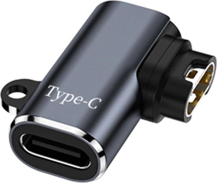 Image du produit Deltalabs Garmin Smart Watch Ladeanschluss Adapter Konverter mit USB C Anschluss