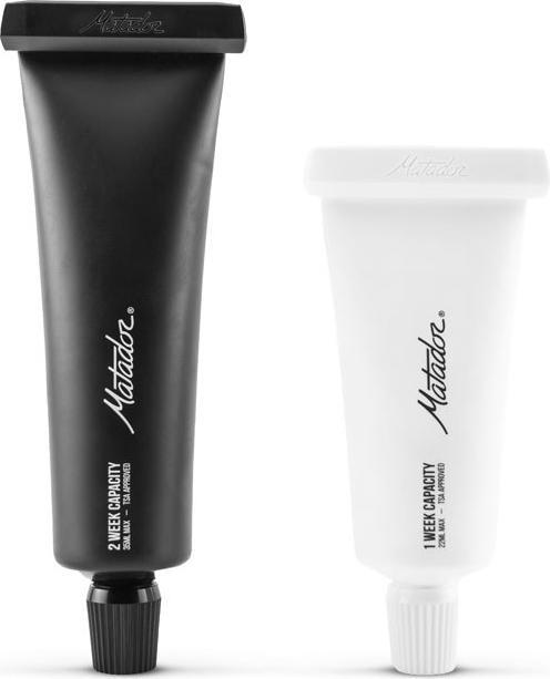 Matador Refillable Toothpaste Tubes (Flüssigkeitsbeutel, Hygieneprodukt)
