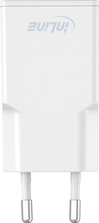 Produktbild InLine USB Netzteil Ladegerät Dual USB-C, PD, PPS, 30W, weiss (30 W)