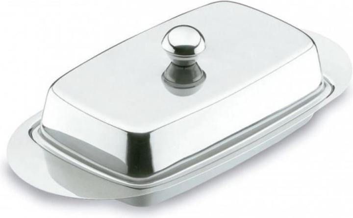 Immagine prodotto Lacor Burriera con coperchio 11,5x22,5 cm H6,5 cm in acciaio inox