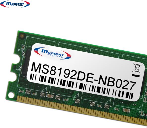 Actual product image Memorysolution DDR3 (Dell Inspiron N7110, 1 x 8GB)