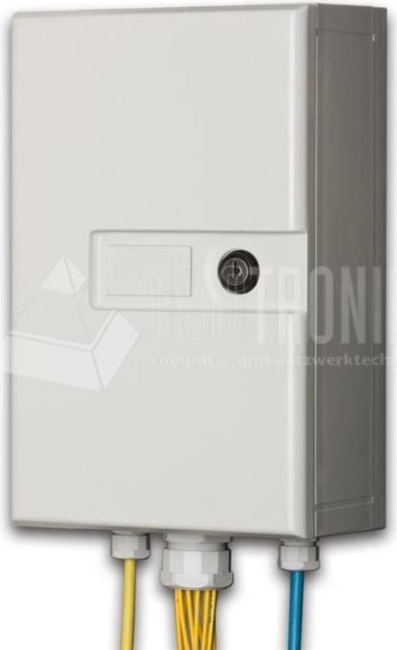 Immagine prodotto Lightwin Scatola di giunzione a parete in plastica IP54 con 24x SC-Simplex FTTx (Scatola di giunzione)