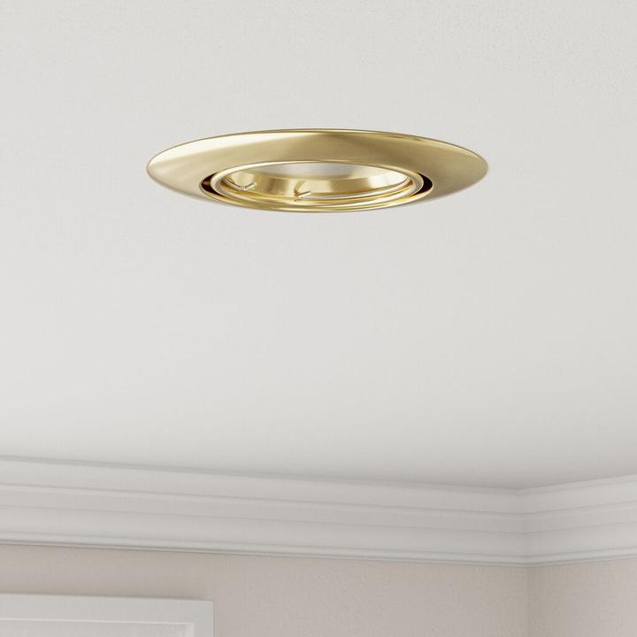 Image du produit VidaXL Lampen Set von 12 Gold Metall, Kunststoff 9 cm Leichtes Gewicht (GU10)