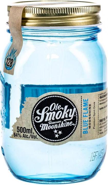 Produktbild Ole Smoky Tennessee Moonshine Blue Flame Premium Spirit Drink (1 x 50 cl)