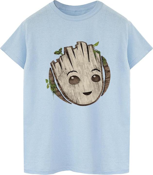 Produktbild I Am Groot Wooden Head TShirt (L)