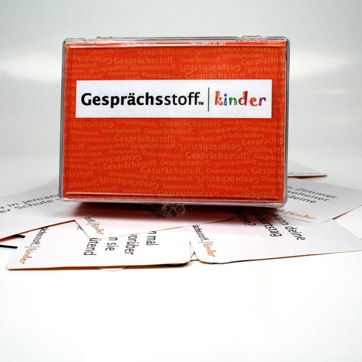 Produktbild Gesprächsstoff: Kinder (Deutsch)