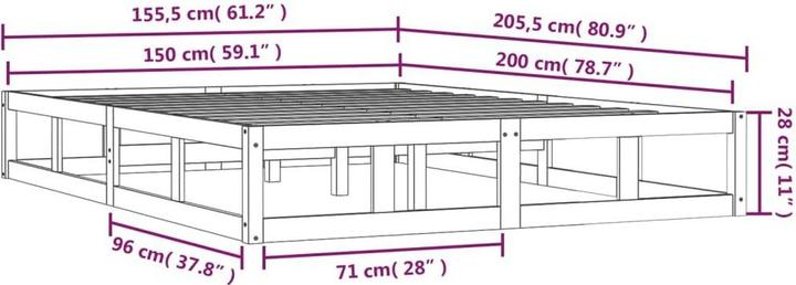 Actual product image VidaXL Nelek (150 x 200 cm)