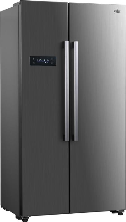 Actual product image Beko GNO4331XPN Side-by-Side Fridge Combination Freestanding E Stainless Steel (472 l)
