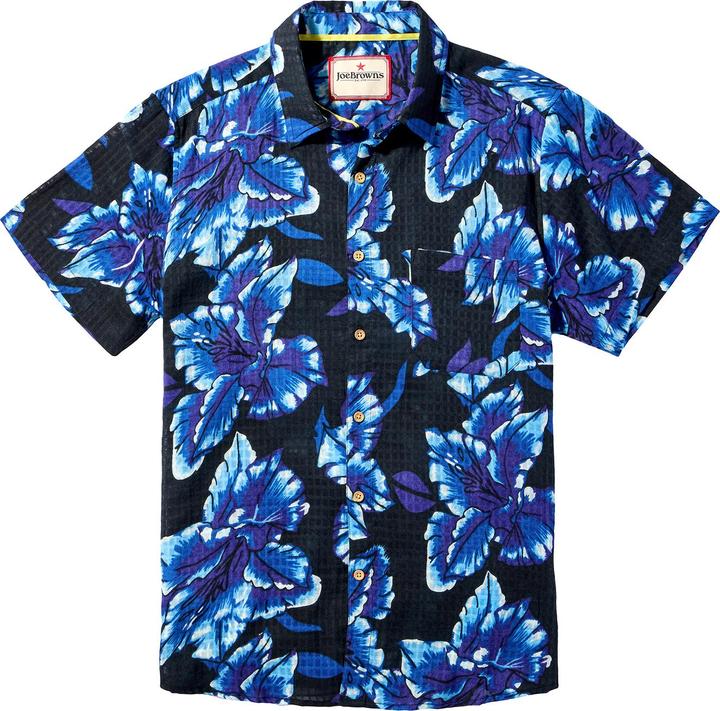 Produktbild Joe Browns Lightweight Textured Floral Short Sleeve Shirt (XL)