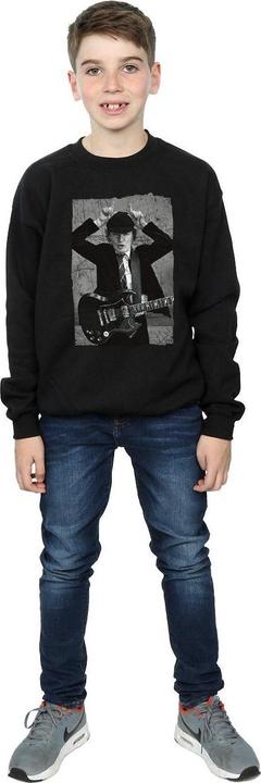 Image du produit AC/DC - Sweat ANGUS YOUNG DISTRESSED PHOTO - Garçon (152, 158)