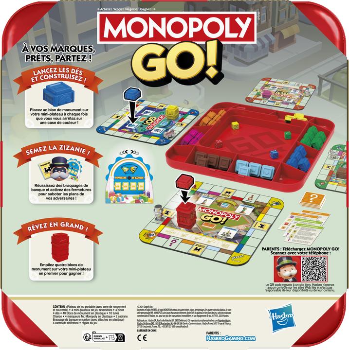 Immagine prodotto Hasbro Gaming Monopoly GO! Gioco da tavolo (Francese)
